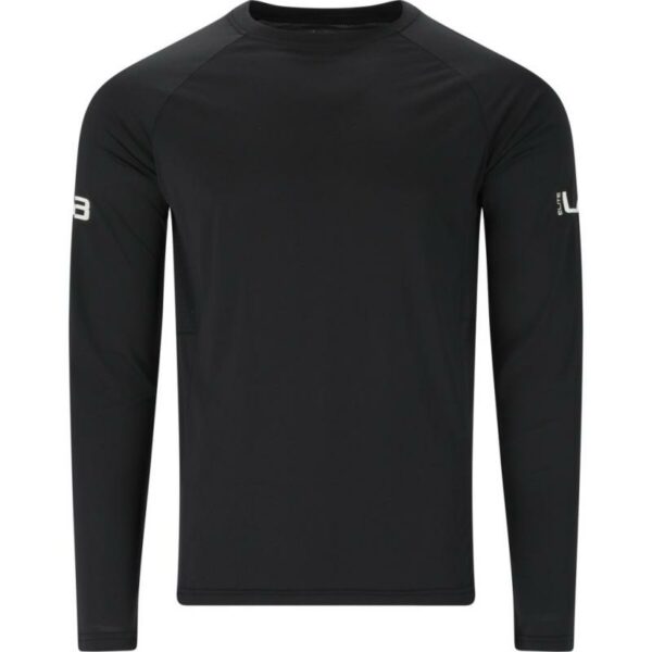 Elite Lab Elite Lab L-S Tee Sort Herre el234014 Gjertsen Sport 1