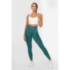 Famme Famme Motion Leggings Dark Green Gjertsen Sport 1 2 3