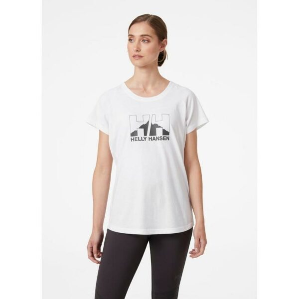 Helly Hansen Helly Hansen Nord Graphic Drop T-Skjorte Hvit dame 62985 Gjertsen Sport 1 2 3