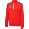 Hummel Hummel Authentic Half Zip Sweat Kids Rød 219974 Gjertsen Sport 1