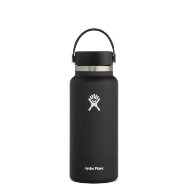 Hydro Flask Hydro Flask 32 Oz Wide Flex Cap Black W32BTS001 Gjertsen Sport 1