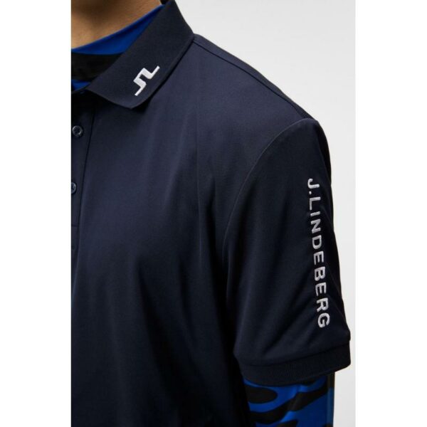 J.Lindeberg J.Lindeberg Tour Tech Reg Fit Golf Polo Herre Navy gmjt06337 Gjertsen Sport 1 2 3 4 5 6 7