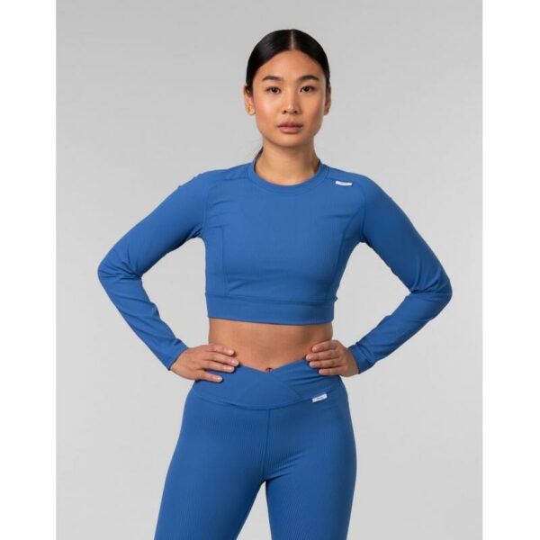 Johaug Johaug Rupture Rib Longsleeve Cbalt Blue 220755 Gjertsen Sport 1