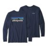 Patagonia Patagonia M L-S P-6 Logo Responsibili-Tee herre P38518 Gjertsen Sport 1