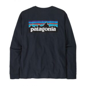 Patagonia Patagonia M´S L-S P-6 Logo Responsibili-Tee Herre Navy P38518 Gjertsen Sport 1