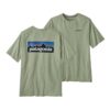 Patagonia Patagonia M´s P-6 Logo Responsibili-Tee Herre Grønn P38504 Gjertsen Sport 1