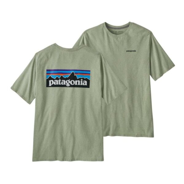 Patagonia Patagonia M´s P-6 Logo Responsibili-Tee Herre Grønn P38504 Gjertsen Sport 1