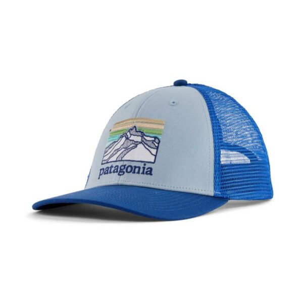 Patagonia Patagonia P-6 Logo LoPro Trucker Hat Steam Blue P38283 Gjertsen Sport 1