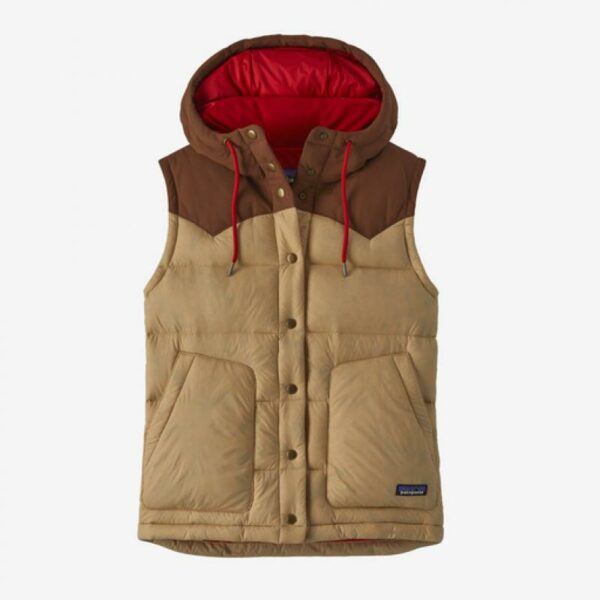 Patagonia Patagonia W´S Bivy Hooded Vest Tinamou Tan Dame P27747 Gjertsen Sport 1