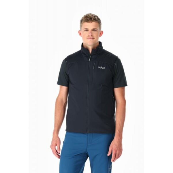 Rab Rab Xenair Vest Herre Ebony QIP-03 Gjertsen Sport 1 2 3 4 5