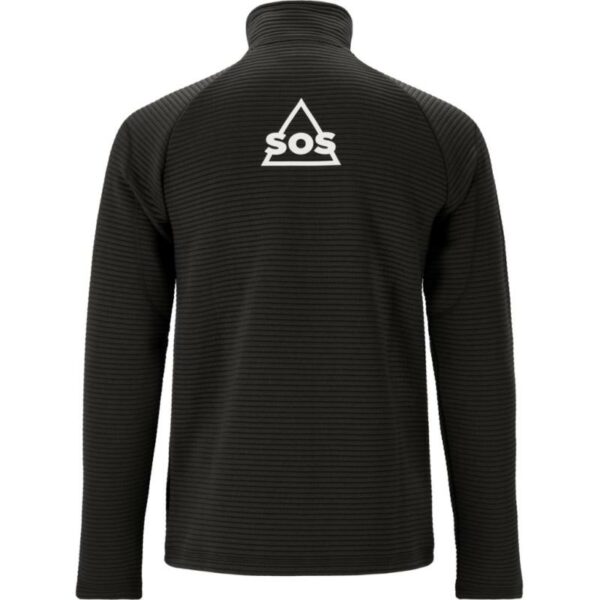 SOS SOS Muju Herre Full Zip Midlayer Sort SOS224016 Gjertsen Sport 1 2