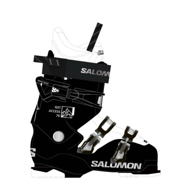 Salomon Salomon Qst Access 70 Alpinstøvel Dame L47344500 Gjertsen Sport 1