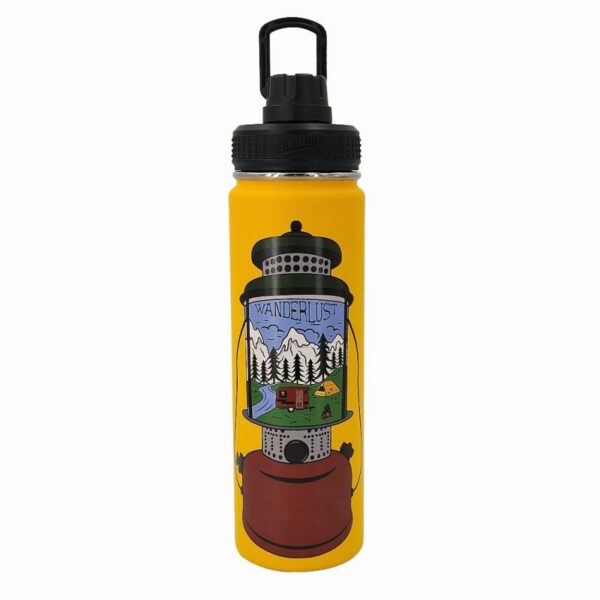 Sunday Outdoor Drikkeflaske Wanderlust 620ml Gul so23202 Gjertsen Sport 1
