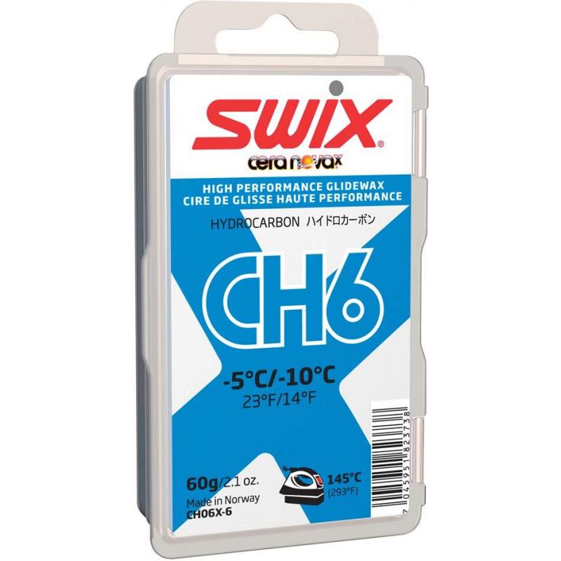 Swix CH6X Blue, -5 °C/-10°C, 60g
