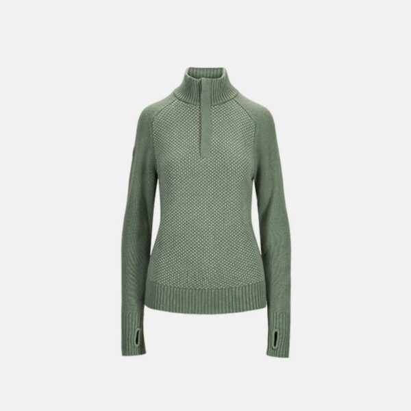 Tufte Tufte Wear W Robin Low Half Zip Lily Pad 4256 Gjertsen Sport 1