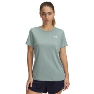 Under Armor Under Armour Tech Ssc - Solid Dame Silica Green 1384231 Gjertsen Sport 1