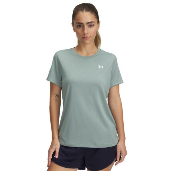 Under Armor Under Armour Tech Ssc - Solid Dame Silica Green 1384231 Gjertsen Sport 1 2