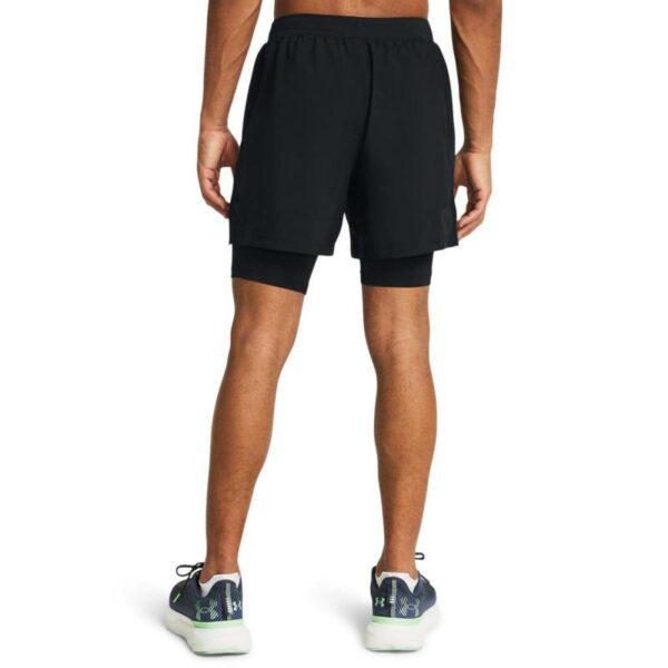 Under Armor Under Armour Ua Launch 5 2 In one Shorts Herre Sort 1382640 Gjertsen Sport 1 2 3 4 5 6 7