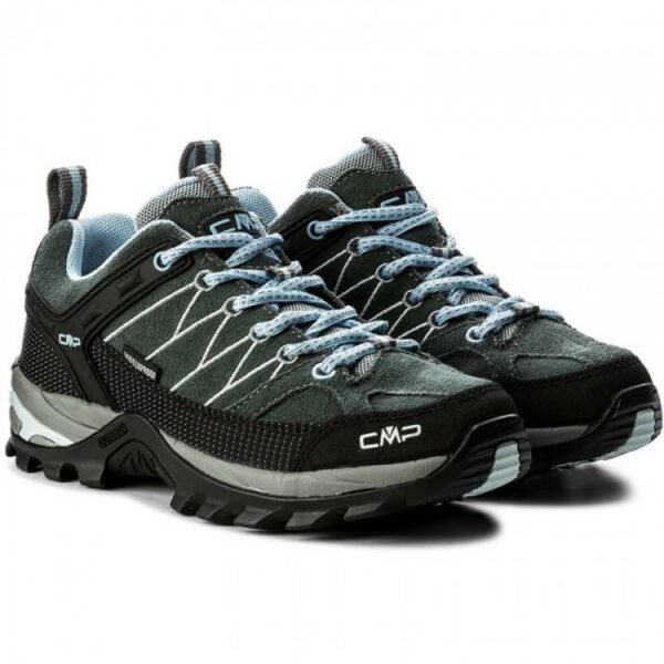 Cmp CMP Rigel Low dame Wp Grafitte-Azzure hikingsko 3Q13246 Gjertsen Sport 14