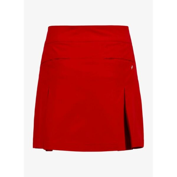 Pelle P Pelle P Sport Pleat Skort Dame Red pp6483 Gjertsen Sport 3