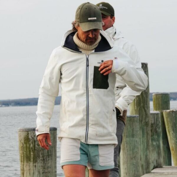 Amundsen Sport Amundsen 5Incher Concord Shorts Herre hvit-brun mss51.2.610 Gjertsen Sport 25