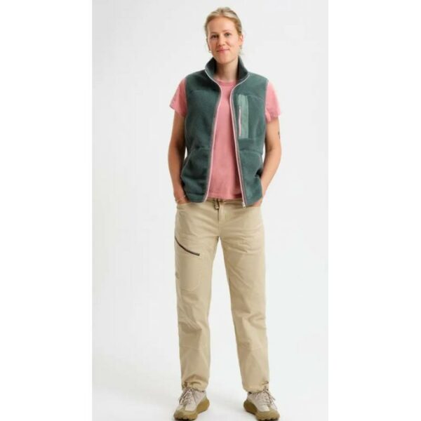 Elevenate Elevenate Canyon Pile Fleece Vest Dame Balsam Green 440-23 Gjertsen Sport 3