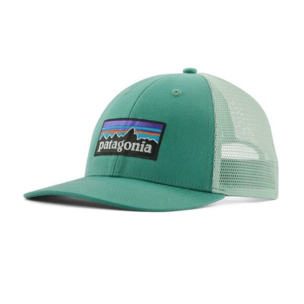 Patagonia Patagonia P-6 Logo Lopro Trucker Hat Green P38283 Gjertsen Sport 2