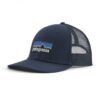 Patagonia Patagonia P-6 Logo Lopro Trucker Hat Navy P38283 Gjertsen Sport 4
