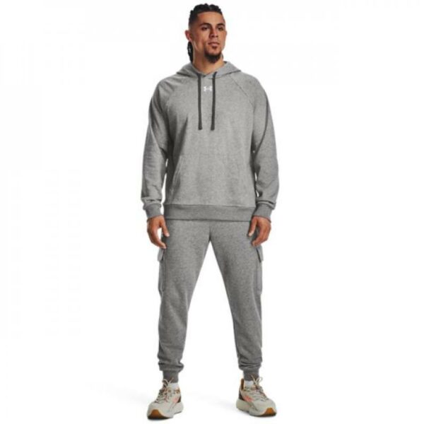 Under Armor Under Armour Ua Rival Fleece Hoodie Grå 1379757 Gjertsen Sport 7