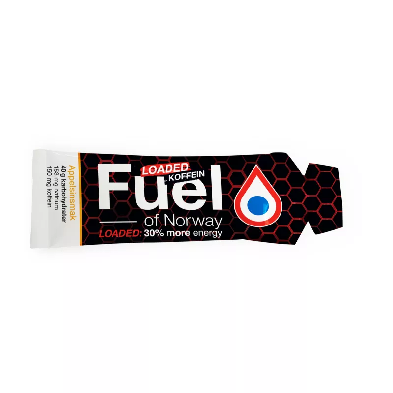 Fuel of Norway Fuel of Norway Loaded EnergiGel koffein appelsin
