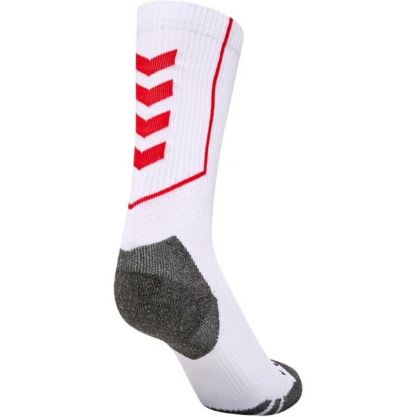Hummel Hummel Hmlpro Training Socks Low Hvit-Rød 226913 Gjertsen Sport 3