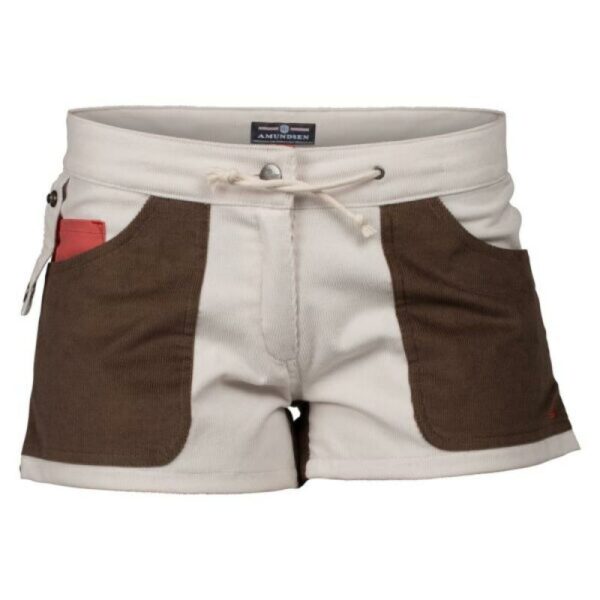 Amundsen Sport Amundsen 3Incher Concord Shorts Dame Hvit-brun wss51.2.610 Gjertsen Sport 20