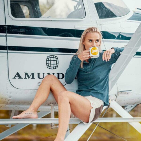 Amundsen Sport Amundsen 3Incher Concord Shorts Dame Hvit-brun wss51.2.610 Gjertsen Sport 22