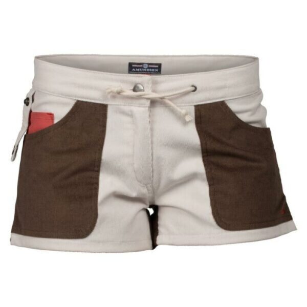 Amundsen Sport Amundsen 3Incher Concord Shorts Dame Hvit-brun wss51.2.610 Gjertsen Sport 25