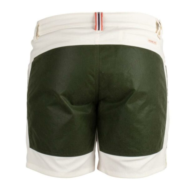 Amundsen Sport Amundsen 7Incher Field Shorts Offwhite-Green mss53.2.012 Gjertsen Sport 19