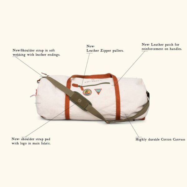 Amundsen Sport Amundsen Okavanga Duffel Bag 65L Natur UBA01.2.610 Gjertsen Sport 15