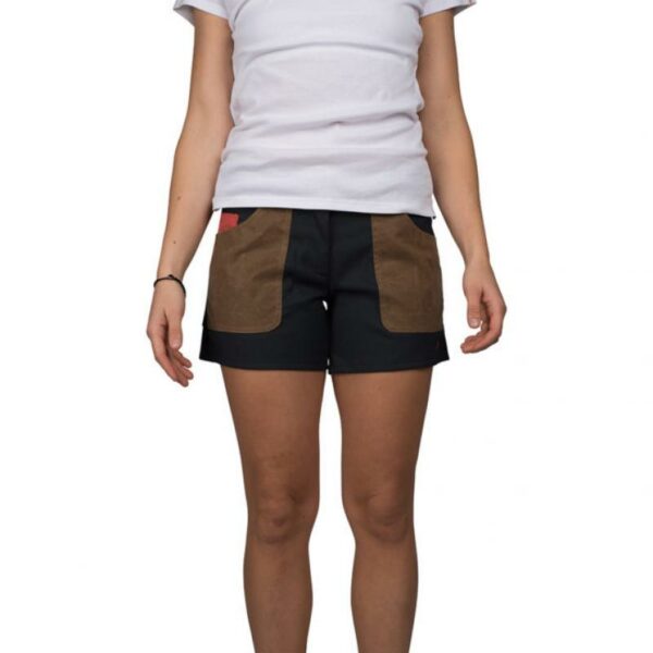 Amundsen Sport Amundsen 5Incher Field Shorts Dame Hvit-brun Gjertsen Sport 20