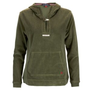Amundsen Sport Amundsen Comfy Cord Hood Dame Grønn WSW70.1.480 Gjertsen Sport 1
