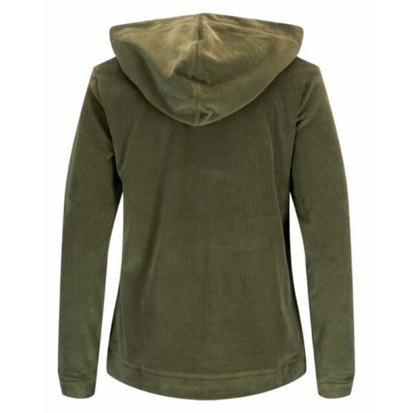 Amundsen Sport Amundsen Comfy Cord Hood Dame Grønn WSW70.1.480 Gjertsen Sport 3