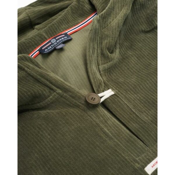 Amundsen Sport Amundsen Comfy Cord Hood Dame Grønn WSW70.1.480 Gjertsen Sport 4