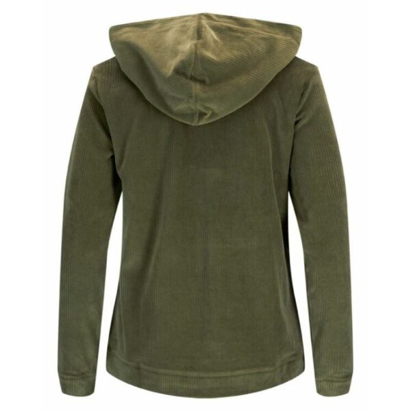 Amundsen Sport Amundsen Comfy Cord Hood Dame Grønn WSW70.1.480 Gjertsen Sport 5