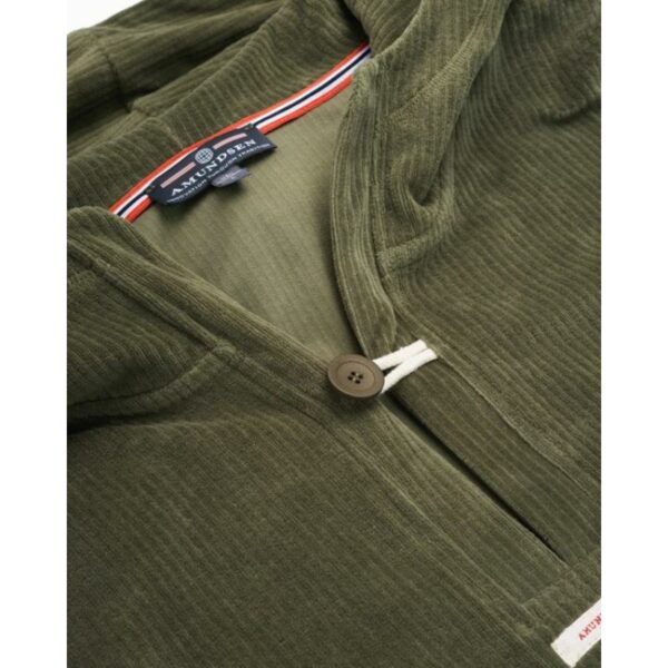 Amundsen Sport Amundsen Comfy Cord Hood Dame Grønn WSW70.1.480 Gjertsen Sport 6
