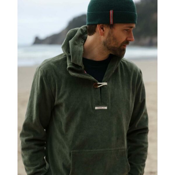 Amundsen Sport Amundsen Comfy Cord Hood Herre Green MSW70.1.480 Gjertsen Sport 2