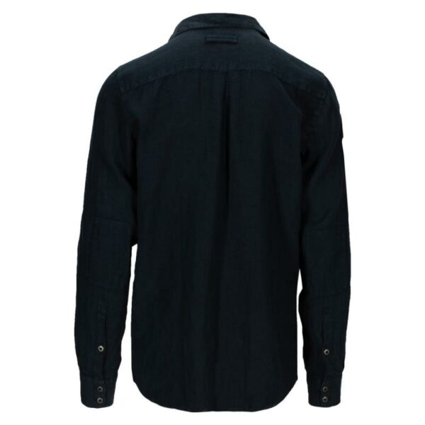 Amundsen Sport Amundsen Safari Linen Shirt Herre Navy msh58.1.530 Gjertsen Sport 15