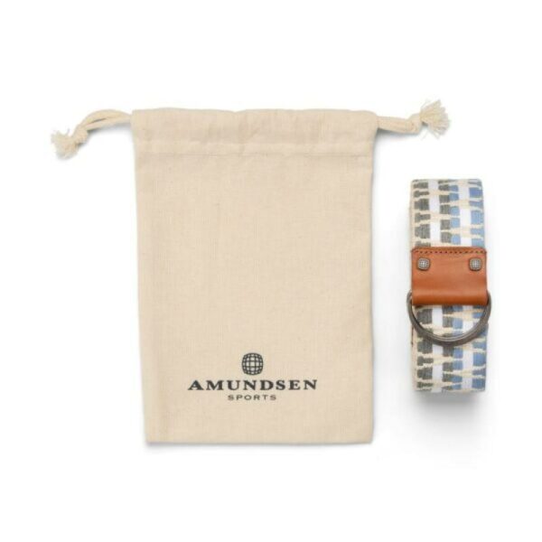 Amundsen Sport Amundsen Woven Belt Natural-Azure blue UBE03.1.610 Gjertsen Sport 6