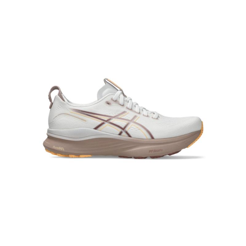 Asics Asics Gel Kayano 32 Løpesko Dame White-Orange Glow 1012B838 Gjertsen Sport 1