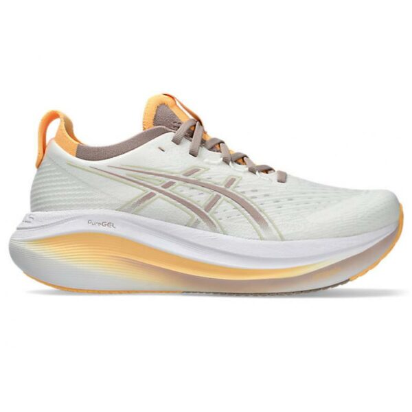 Asics Asics Gel Nimbus 27 Løpesko Dame White-Fawn 1012B753 Gjertsen Sport 1