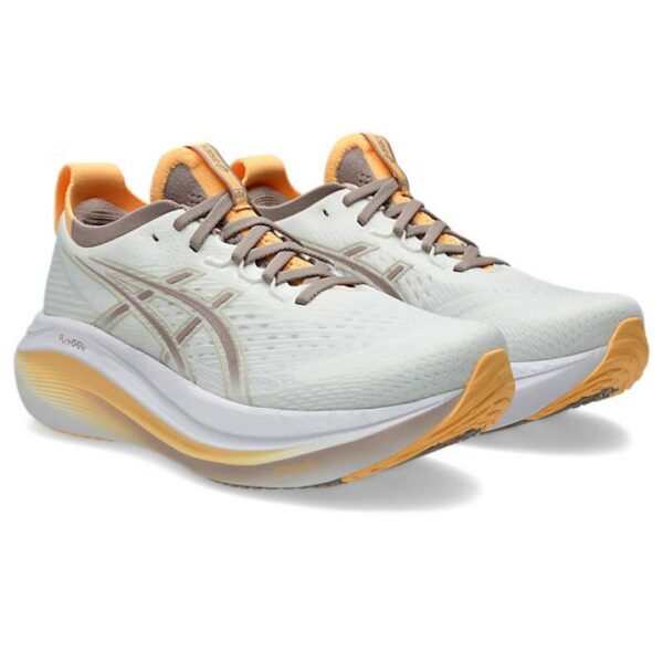 Asics Asics Gel Nimbus 27 Løpesko Dame White-Fawn 1012B753 Gjertsen Sport 14