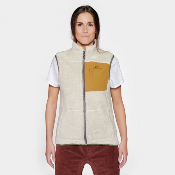 Elevenate Elevenate W Glacier Pile Vest Hvit 219-22 Gjertsen Sport 6