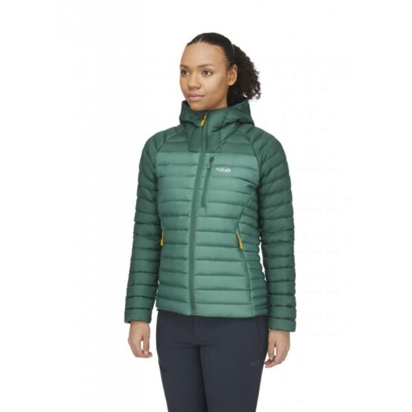Rab Rab Microlight Alpine Jacket Wmns Green Slate QDB-13 Gjertsen Sport 17